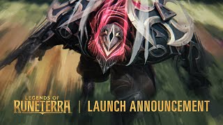 Launch Announcement  Cinematic Trailer  Legends of Runeterra [upl. by Nadabb]