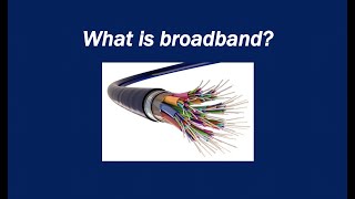 What is broadband [upl. by Ceil]