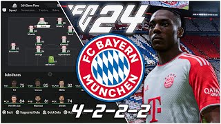 Ralf Rangnicks 4222 System and Tactics Recreated With Bayern Munich  EA FC 24 [upl. by Flemings]