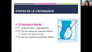 Croissance Normale de lEnfant  Comité pédagogique de pédiatrie  PR LADJOUZE [upl. by Dougall]