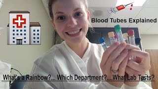 Phlebotomy amp Laboratory Blood Tubes Explained [upl. by Anotyad]