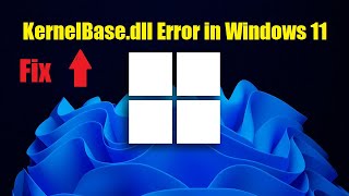 Fix KernelBasedll Error in Windows 11 [upl. by Annahgiel]