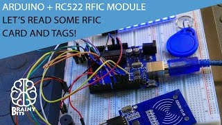 How to use the RC522 RFID module with an Arduino  Tutorial [upl. by Aileve]