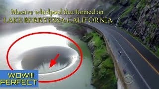 You MUST watch thisgiant whirlpool in California lake [upl. by Eleanora]