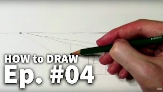 Learn to Draw 04  OnePoint Perspective [upl. by Enirbas]