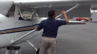 How to Preflight a Cessna 172 HD [upl. by Enaillil]