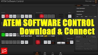 How to Download amp Connect ATEM Software Control ATEM Mini Pro Tutorial [upl. by Notnel567]