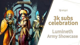 3k subscribers celebration Jonass Lumineth Army [upl. by Sheeran148]