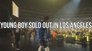 ​NbaYoungBoy at Microsoft Theater Still Flexin Still Steppin tour VLOG 27 [upl. by Carol-Jean]