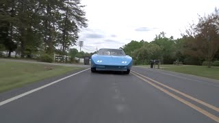 Richard Pettys 200mph Plymouth Superbird On The Road [upl. by Lehctim]