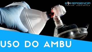 COMO USAR O AMBU   002 [upl. by Sarajane]