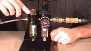 Filter  Regulator  Lubricator for Engraving [upl. by Lesoj]