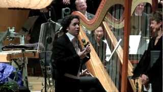 Dudamel amp GSO  Mahler 2 and speech to the orchestra [upl. by Alrahs459]