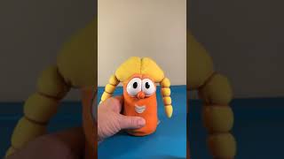 1999 Fisher Price Veggie Tales Bounce n Talk Laura Carrot plush 7quot  SEE VIDEO [upl. by Piegari496]