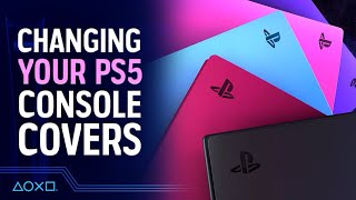 How To Change Your PS5 Console Cover [upl. by Palmira]