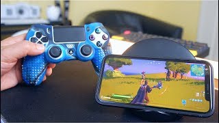 How to Connect PS4 Controller to iPhone iPad or iOS Devices [upl. by Eatnuahc]