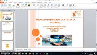 Tutorial Proyecto integrador Módulo 1 [upl. by Meekahs]