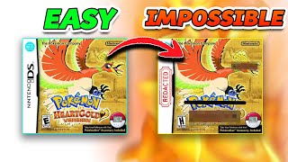 The IMPOSSIBLE Pokemon Heart Gold Romhack [upl. by Sirromaj]