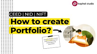 How to Create Portfolio  CEED  UCEED  NIFT  NID [upl. by Ruyam]