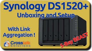 Synology DS1520 Unboxing and Setup [upl. by Ninahs]