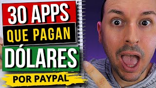 30 Apps Que Te Pagan Automaticamente Sin Hacer Nada 🚀 Ganar Dinero En Paypal [upl. by Nyltiac695]