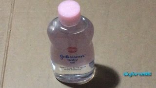 Johnson amp Johnson Baby Oil Review [upl. by Sanborne]