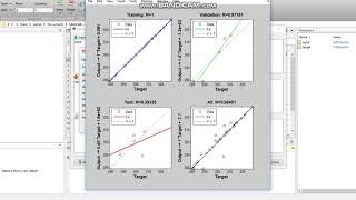 Prediction Artificial Neural Network ANN using Matlab  nntool [upl. by Cassius180]