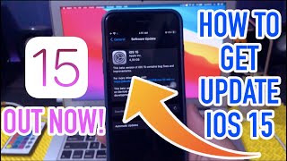 How to Get Software Update iOS 15 on iPhone All Device [upl. by Brindell446]