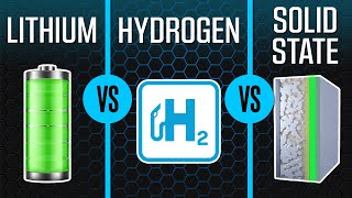 Lithium VS Hydrogen VS Solid State  EV Battery Technologies Explained [upl. by Rimhsak531]