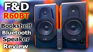 FampD R60BT Bluetooth Bookshelf Speaker Review BD  Bookshelf Bluetooth Speaker Pirce BD 2024 [upl. by Aiekahs]