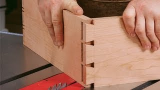 How to Cut Dovetails on a Tablesaw [upl. by Edaw363]