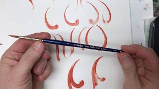 Rosemaling beginners Tutorial  Lise Lorentzen ASMR [upl. by Aceber]