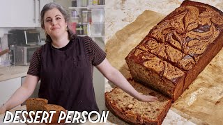 How To Make The Best Banana Bread  Dessert Person [upl. by Gotthard]