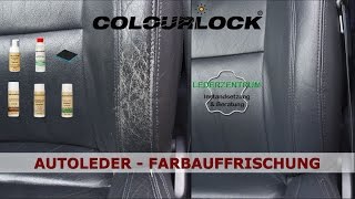 Lederreiniger  Lederpflege  Leder Fresh Anleitung  COLOURLOCK [upl. by Asaeret]