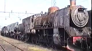 Swedish railway with many steam locomotives in Grängesberg and Uppsala [upl. by Bradski]