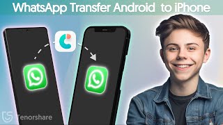 Transfer WhatsApp Messages from Android to iPhone  2024  2 Free Methods Tested [upl. by Edyth]