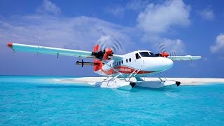 MOST BEAUTIFUL FLIGHT IN THE WORLD Maldives seaplane transfer [upl. by Damarra165]