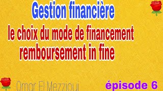 Gestion financière chapitre 3 le choix du mode de financement [upl. by Avner]