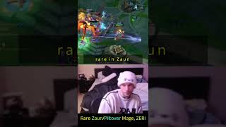 August  Rare ZaunPiltover Mage ZERI [upl. by Barnett]