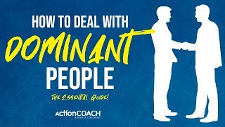 How To Deal With DOMINANT People The DiSC Series [upl. by Ajet]