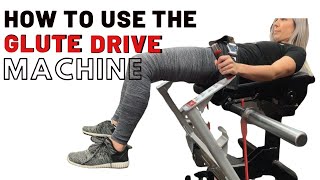 Hip Thrust Machine How to use the Nautilus Glute Drive [upl. by Ingram]