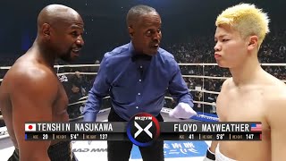 Floyd Mayweather USA vs Tenshin Nasukawa Japan  KNOCKOUT BOXING fight HD [upl. by Oflunra]