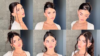 CUTE amp EASY UPDO HAIRSTYLES [upl. by Duquette]