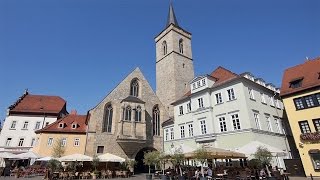 Erfurt  Sehenswürdigkeiten der Landeshauptstadt Thüringens [upl. by Airotal344]