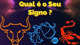 COMO SABER QUAL É MEU SIGNO  DATA DE CADA SIGNO [upl. by Fidela]