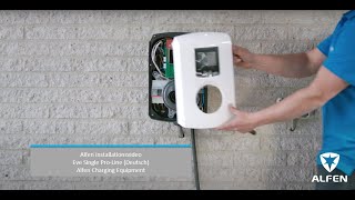 Alfen Installationsvideo Eve Single Proline Deutsch  Alfen Charging Equipment [upl. by Vandyke274]