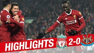 HIGHLIGHTS Liverpool 20 Newcastle  Mane finishes wonderful team move [upl. by Brnaby]