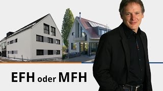 Einfamilienhaus oder Mehrfamilienhaus [upl. by Auqemahs]