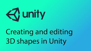 Unity Tutorial 2  Creating objects in Unity [upl. by Atsira]