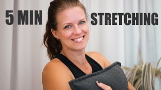 5 MINUTER STRETCHING för hela kroppen [upl. by Annuhsal]